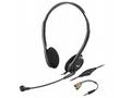 GENIUS headset HS-200C, 2x 3,5 jack, redukce na si