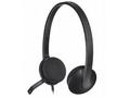 Logitech Corded USB Headset H340 - EMEA - BLACK