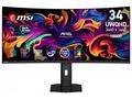 MSI MAG, 341CQP X28, 34", QD-OLED, UWQHD, 280Hz, 0