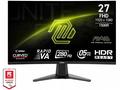 MSI MAG 276CXF, 27", 1920x1080, VA, 280Hz, 0,5ms, 