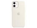 iPhone 12, 12 Pro Silicone Case w MagSafe White, S