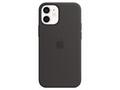 iPhone 12, 12 Pro Silicone Case w MagSafe Black, S