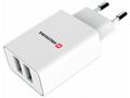 Swissten Síťový Adaptér Smart Ic 2X Usb 2,1A Power