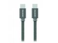 Swissten Datový Kabel Textile USB-C, USB-C 1,2 M Š