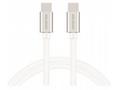Swissten datový kabel USB-C, USB-C s textilním opl