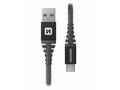 Swissten Datový kabel KEVLAR USB, USB-C 1,5 M ANTR