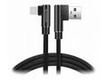 Swissten textilní datový kabel Arcade USB, USB-C 1