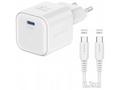 SWISSTEN SÍŤOVÝ ADAPTÉR GaN 1x USB-C 20W POWER DEL