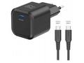 SWISSTEN SÍŤOVÝ ADAPTÉR GaN 1x USB-C 20W POWER DEL