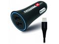 SWISSTEN CL ADAPTÉR 2,4A POWER 2x USB + KABEL LIGH