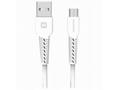 Swissten datový kabel usb, micro usb 1,0 m bílý