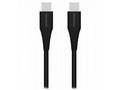 Swissten nabíjecí kabel usb-c, usb-c 1,0 m černý