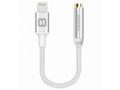 Swissten audio adaptér textile lightning, jack(sam