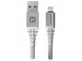 Swissten datový kabel kevlar usb, lightning 1,5 m 