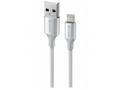 SWISSTEN DATOVÝ KABEL TEXTILE II USB, LIGHTNING 1,