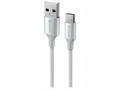 SWISSTEN DATOVÝ KABEL TEXTILE II USB, USB-C 1,5 M 