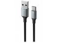 SWISSTEN DATOVÝ KABEL TEXTILE II USB, USB-C 1,5 M 