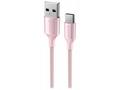 SWISSTEN DATOVÝ KABEL TEXTILE II USB, USB-C 1,5 M 
