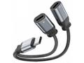 SWISSTEN NABÍJECÍ AUDIO ADAPTÉR TEXTILE USB-C (sam