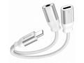 SWISSTEN NABÍJECÍ AUDIO ADAPTÉR TEXTILE USB-C (sam