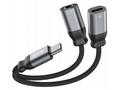 SWISSTEN NABÍJECÍ AUDIO ADAPTÉR TEXTILE USB-C (sam
