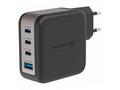 SWISSTEN SÍŤOVÝ ADAPTÉR GaN 3x USB-C 100W PD + 1x 