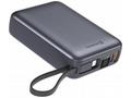 Swissten Power bank 20000 mAh s integrovanými kabe