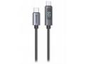 Swissten LCD kabel USB-C, USB-C 1,5m