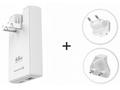 Swissten cestovní adaptér GaN USB-C + USB-A 45w vý