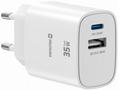 Swissten Síťový Adaptér Edge GaN 1x USB-C PD 35W +