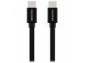 Swissten Datový Kabel Textile USB-C, USB-C 0,2m Če