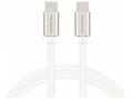 Swissten Datový Kabel Textile USB-C, USB-C 3m Stří