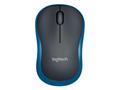 Logitech M185 nano, Kancelářská, Optická, Bezdráto