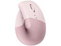 Logitech Lift Vertical Ergonomic Mouse - Dark Rose