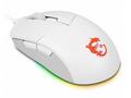 MSI herní myš CLUTCH GM11 WHITE Gaming, 5.000 dpi,