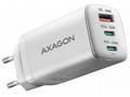AXAGON ACU-DPQ65W, GaN nabíječka do sítě 65W, 3x p