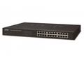 PLANET GSW-2401 Switch 24x 10, 100, 1000, kov, rac