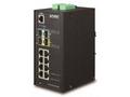Planet IGS-5225-8T2S2X průmyslový switch, 8x1Gb, 2
