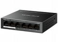 MERCUSYS MS106LP - 6portový stolní switch 10, 100 