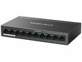 MERCUSYS MS110P - Desetiportový stolní switch s 8 