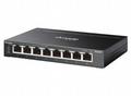 TP-Link ES208GP, Omada 8-Port Gigabit Easy Managed