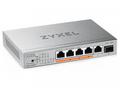 Zyxel XMG-105HP 5 Ports 2,5G + 1 SFP+, 4 ports 70W