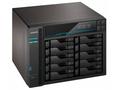 Asustor NAS AS6510T, 10x 2,5", 3,5" SATA III, 2x M