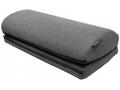 AROZZI Foot Rest Soft Fabric Dark Grey, ergonomick