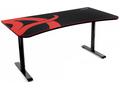 AROZZI herní stůl ARENA Gaming Desk, černý s logem