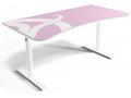 AROZZI herní stůl ARENA Gaming Desk White Pink