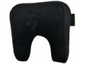 AROZZI Neck Pillow Velvet Black, ergonomický polšt