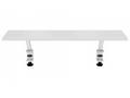 AROZZI ARENA Desk Riser Small White, přídavná ergo