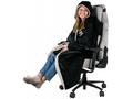 AROZZI Chair Blanket Black, univerzální hřejivá de
