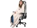 AROZZI Chair Blanket White, univerzální hřejivá de